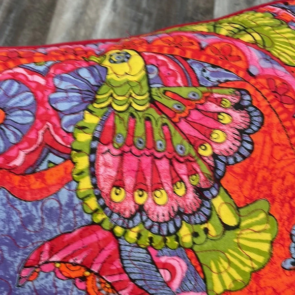 Cynthia Rowley Peacock Throw Pillow Decorative - Picture 5 of 6